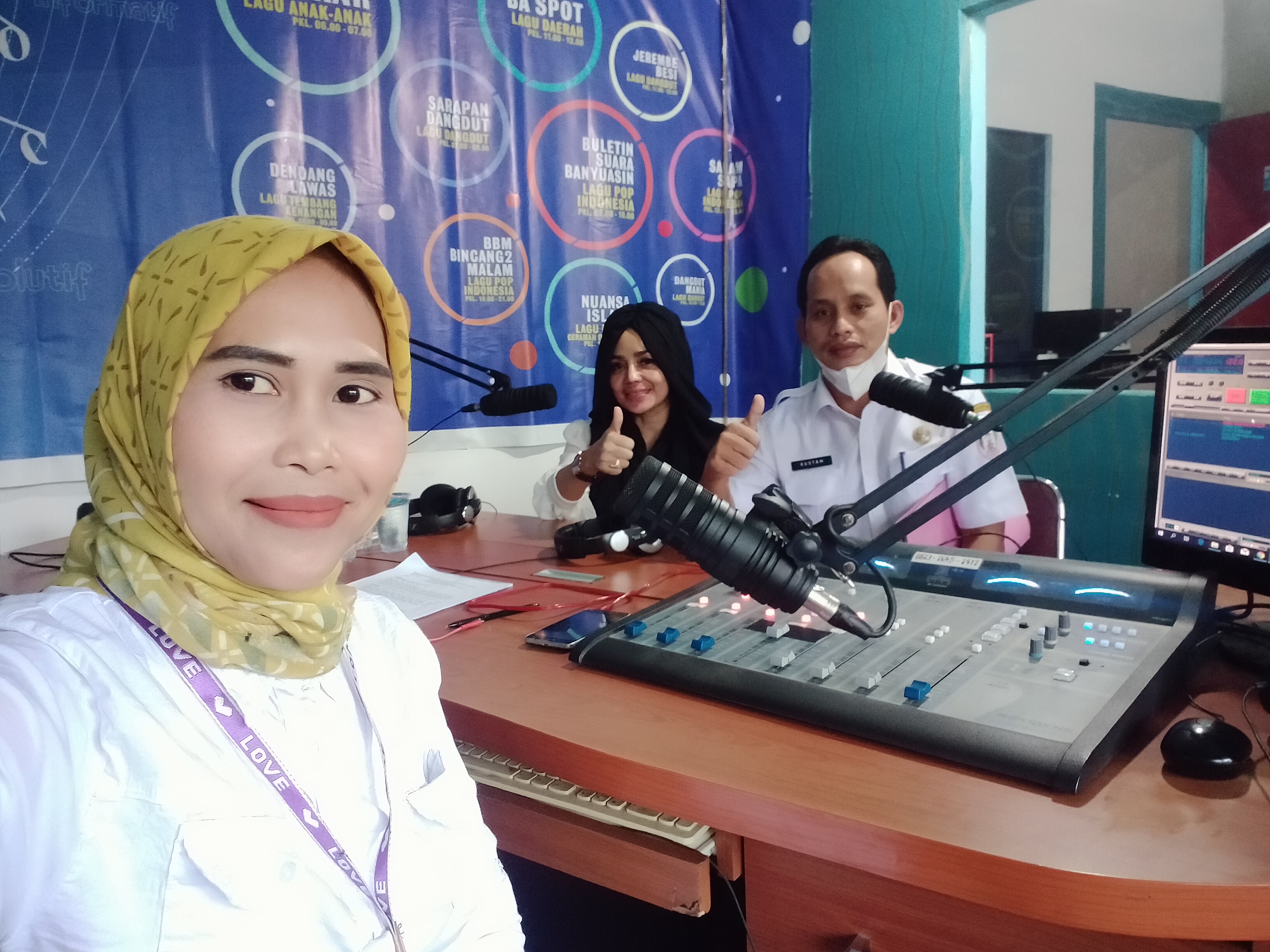 TalkShow Bupati Banyuasin Menyapa Masyarakat bersama BAPENDA Kabupaten Banyuasin.