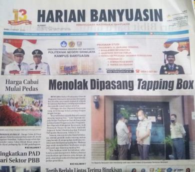 MENOLAK DIPASANG TAPPING BOX
