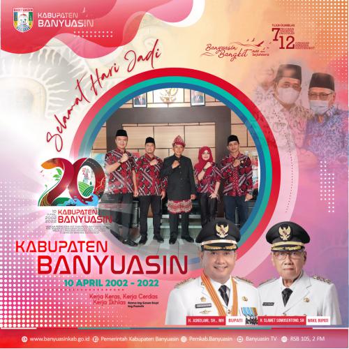 HUT KABUPATEN BANYUASIN KE 20