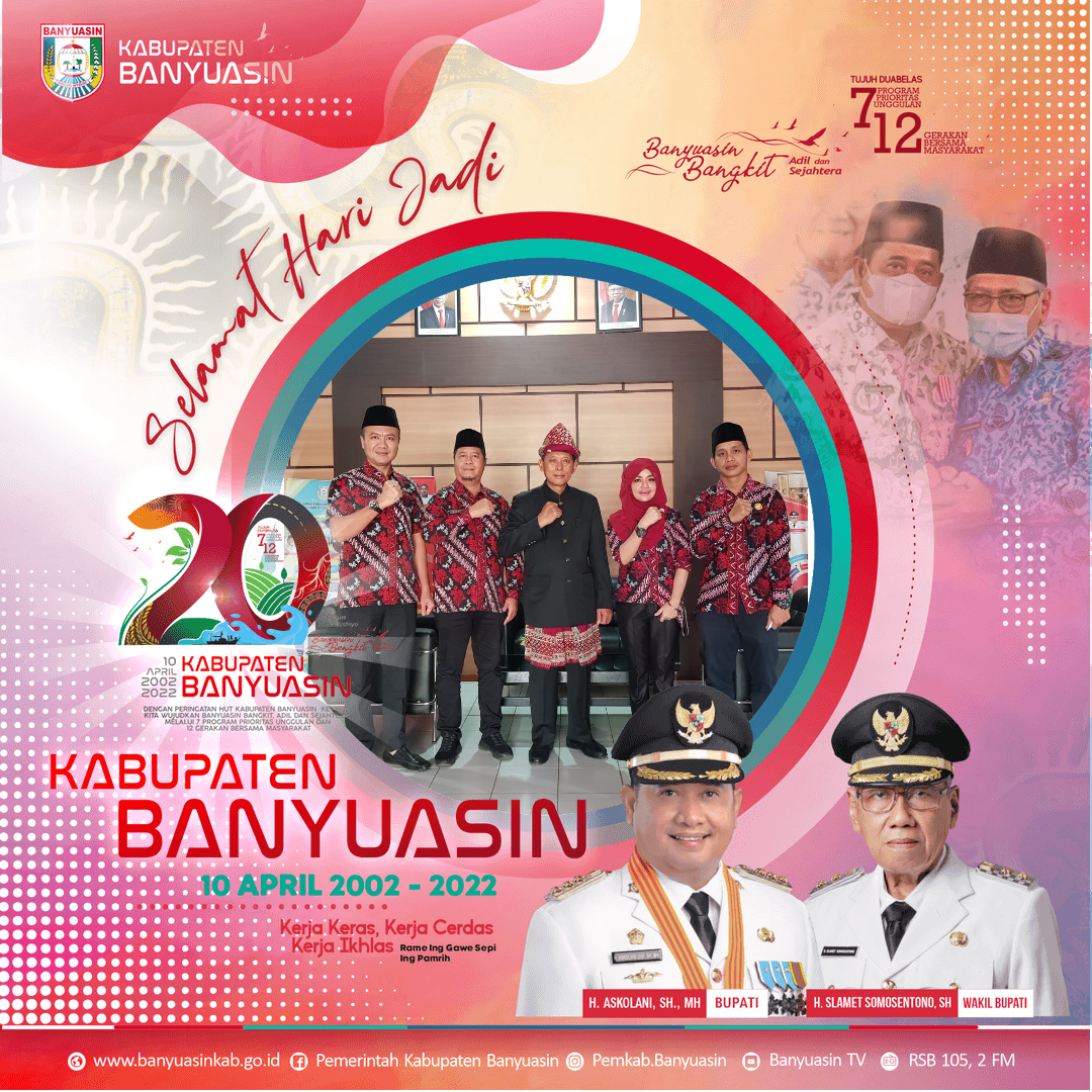 HUT KABUPATEN BANYUASIN KE 20