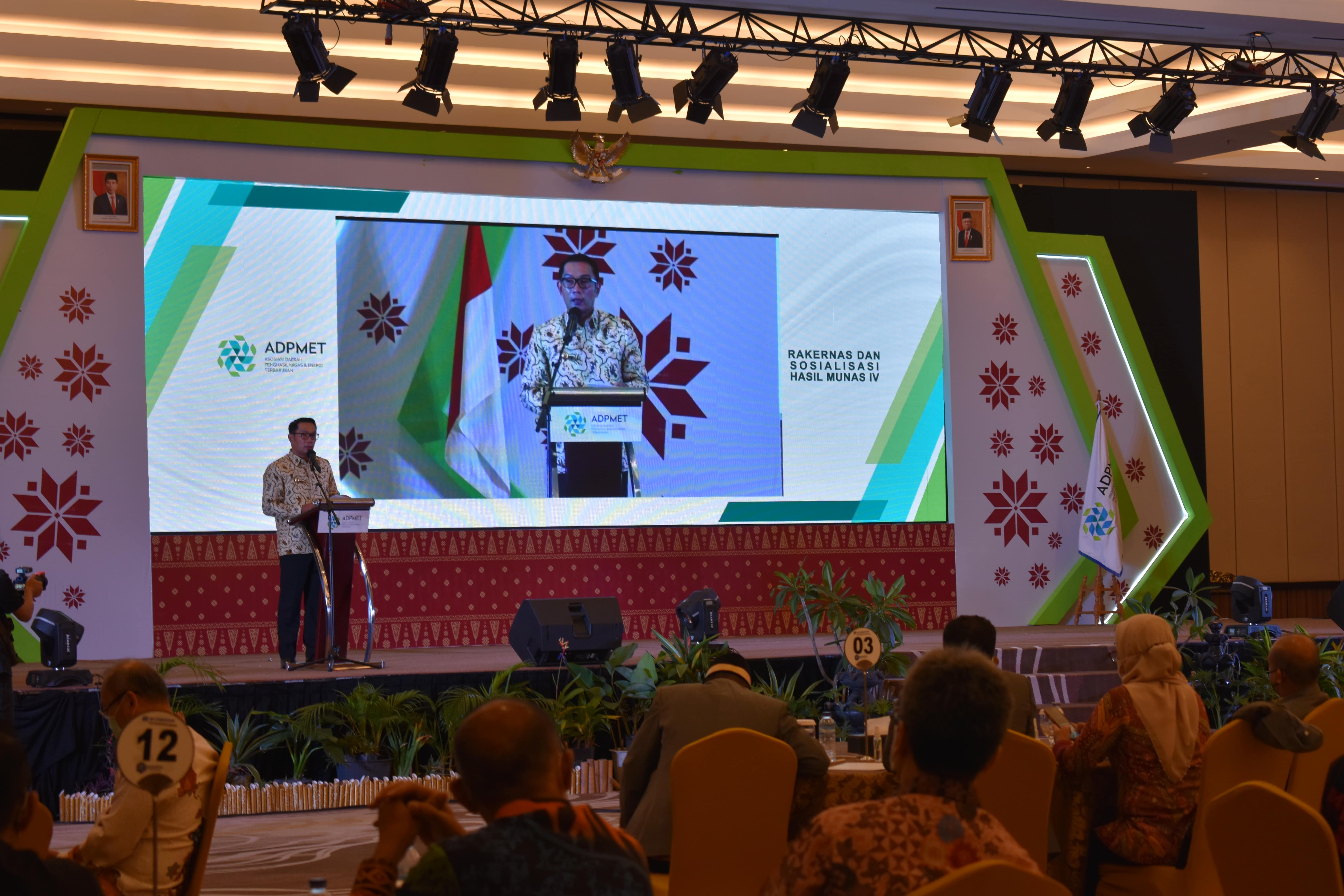 Sambutan Ketua ADPMET Bpk Ridwan Kamil